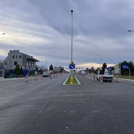 Przebudowa ul. Warszawskiej w Rzeszowie [listopad 2023] - fot 20